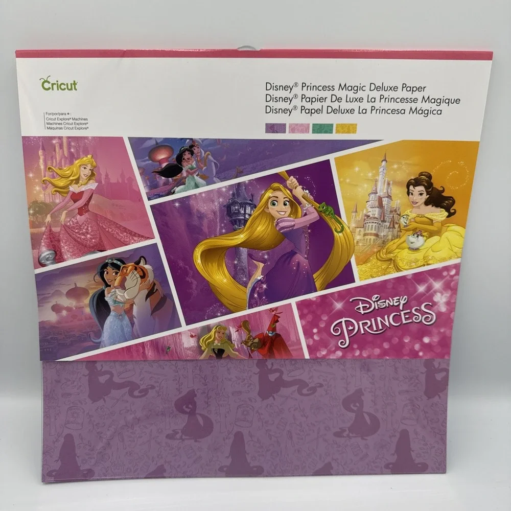 Cricut Disney Princess Magic Deluxe Paper Set New Still Sealed